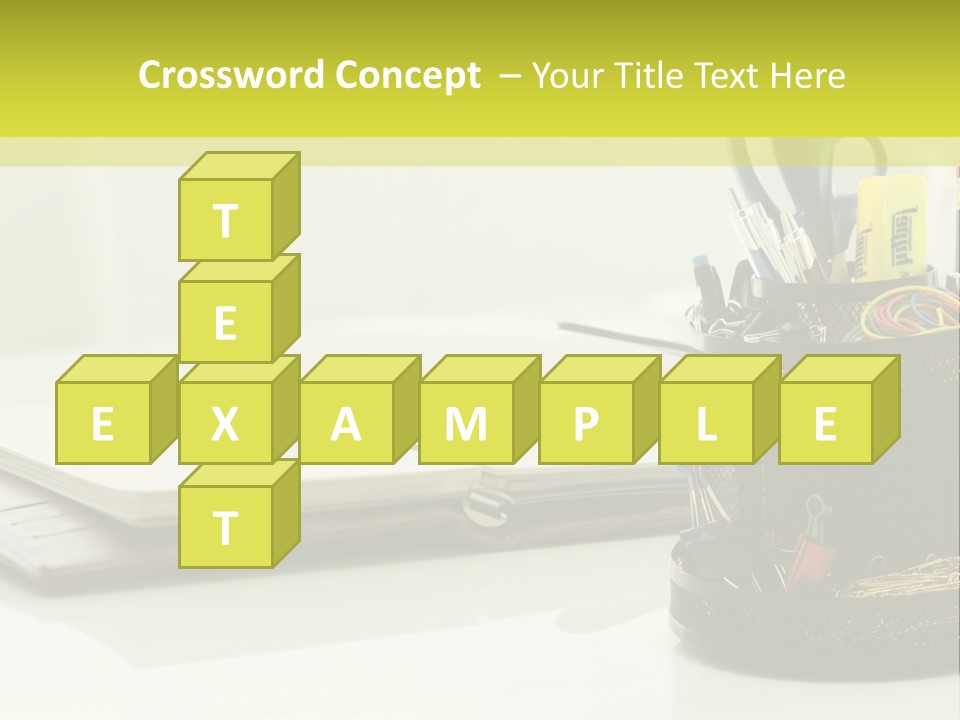 Elements Of The Office PowerPoint Template