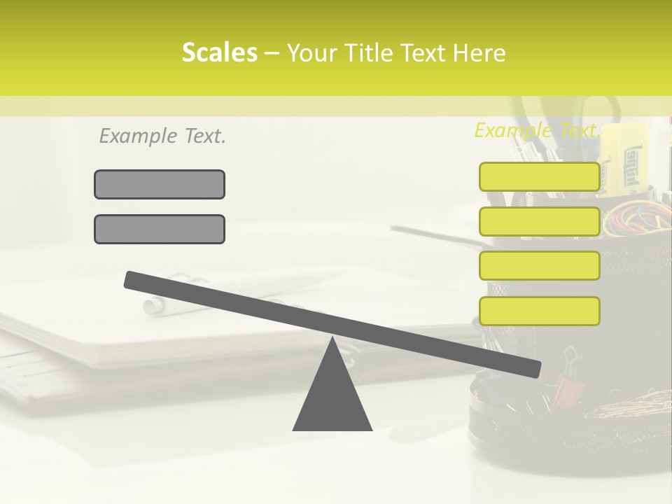 Elements Of The Office PowerPoint Template