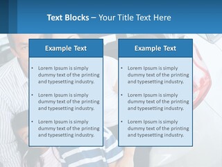 Big Family By The Car PowerPoint Template