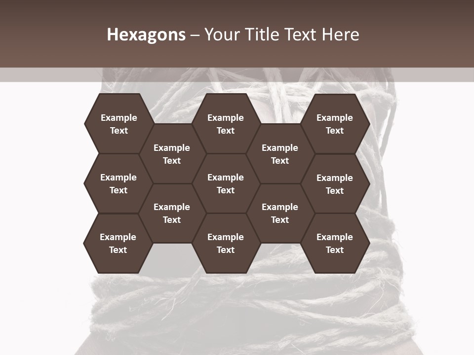 Tied Hands PowerPoint Template