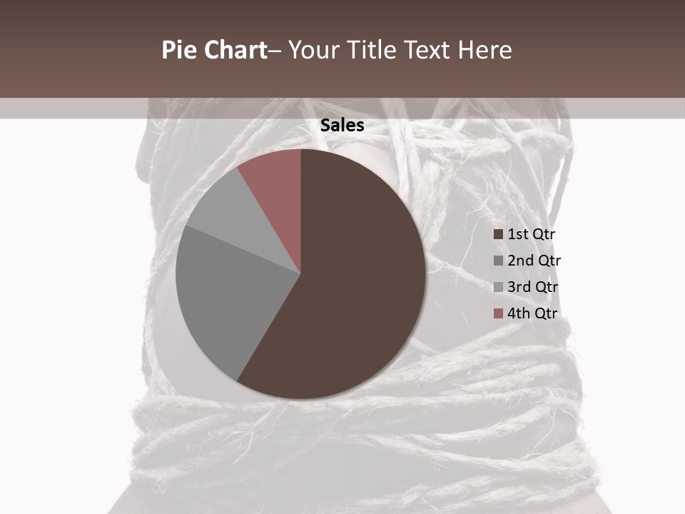 Tied Hands PowerPoint Template
