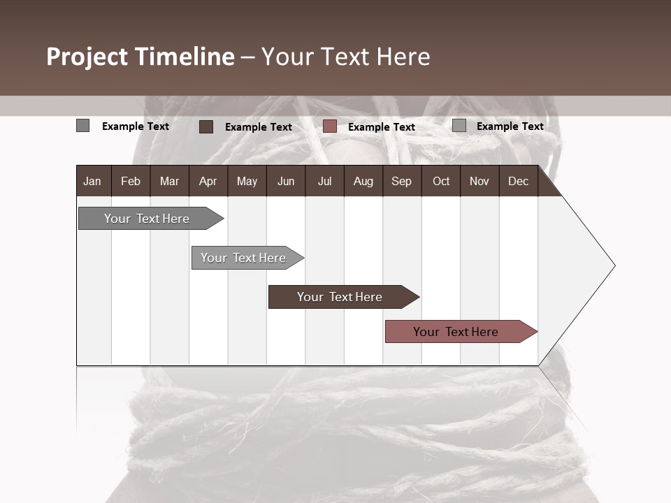 Tied Hands PowerPoint Template