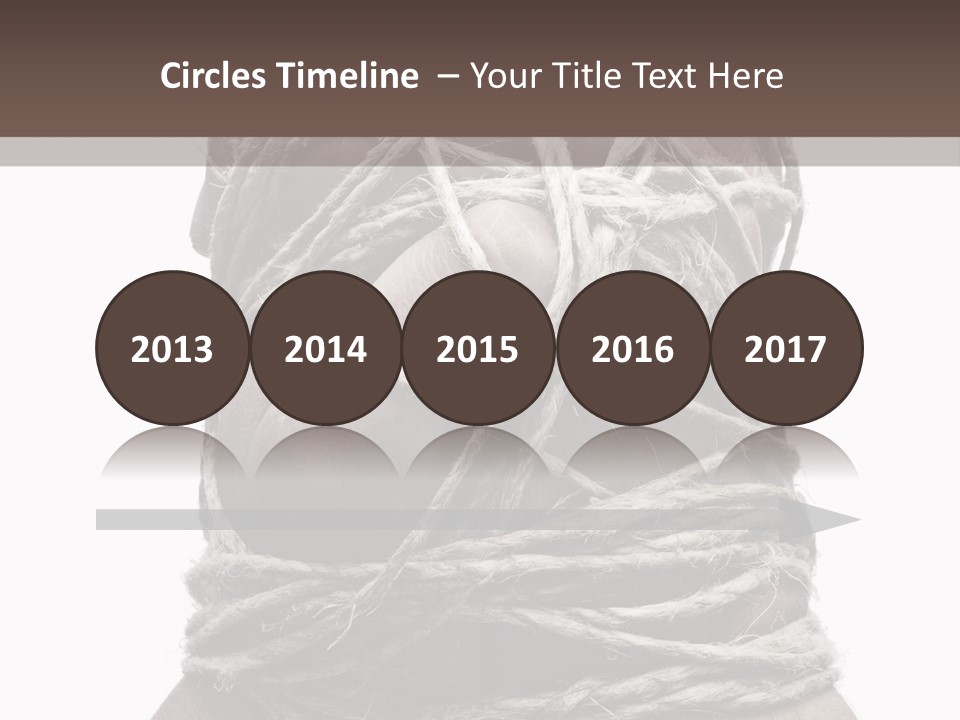 Tied Hands PowerPoint Template