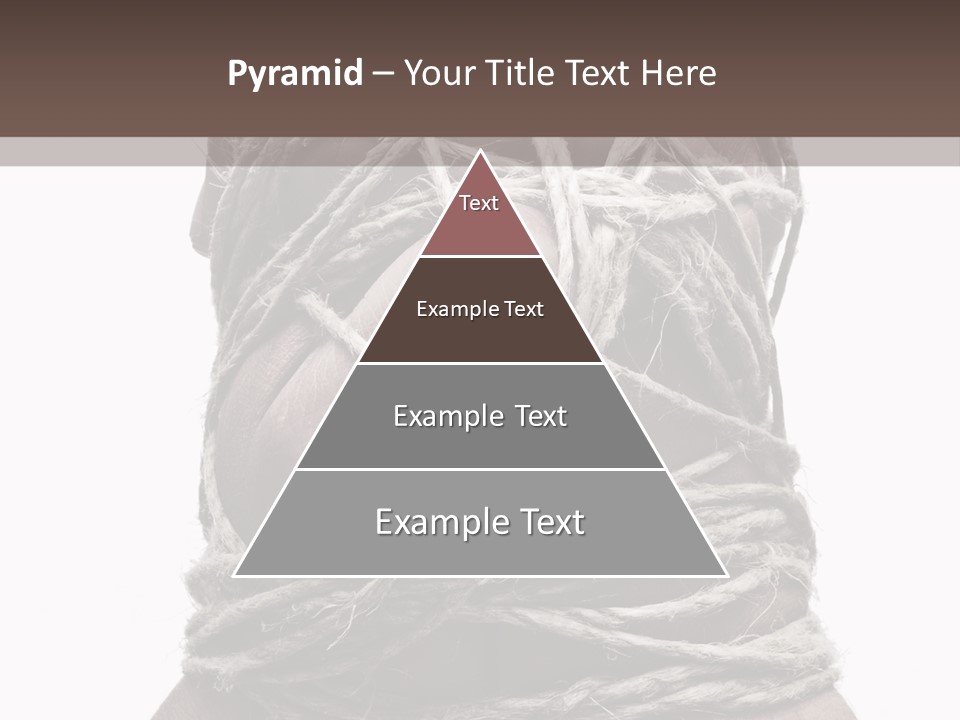 Tied Hands PowerPoint Template