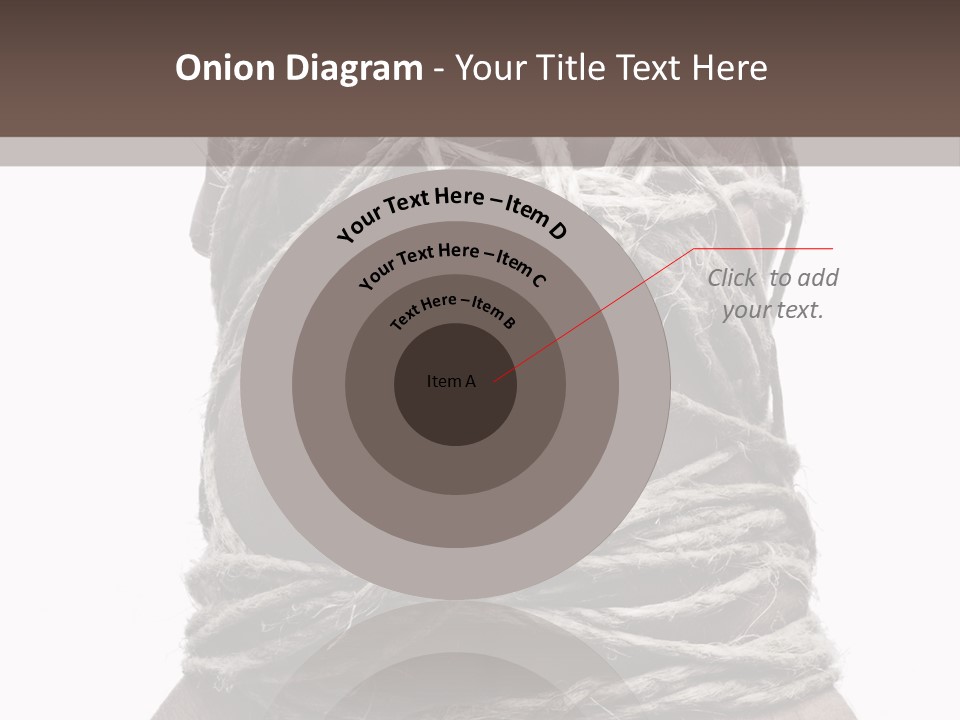 Tied Hands PowerPoint Template