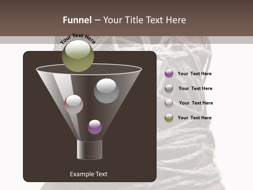 Tied Hands PowerPoint Template