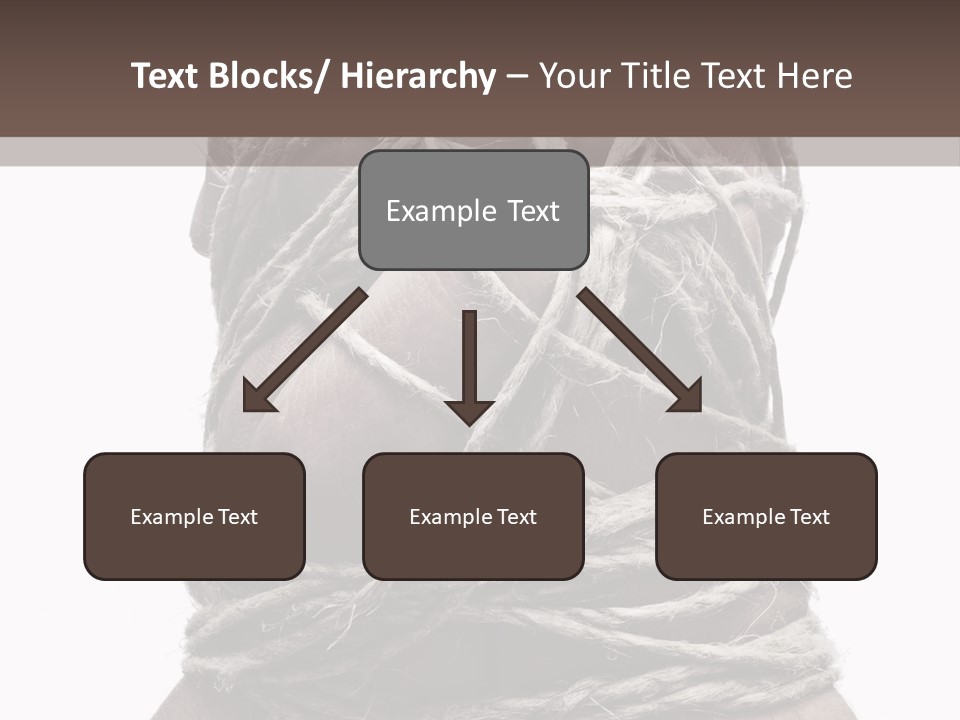 Tied Hands PowerPoint Template
