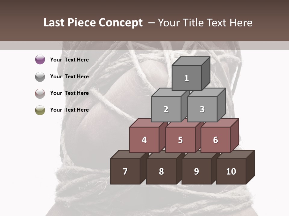 Tied Hands PowerPoint Template