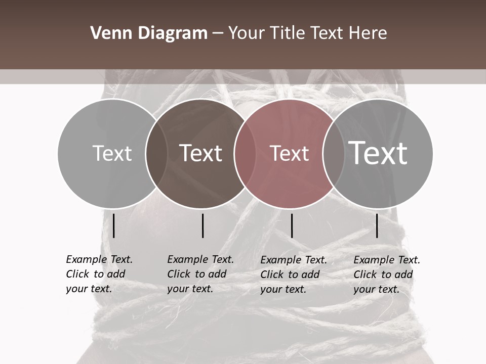 Tied Hands PowerPoint Template