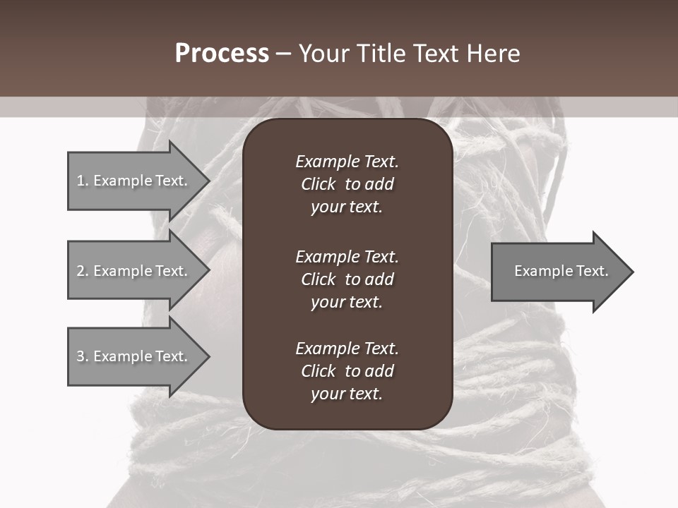 Tied Hands PowerPoint Template