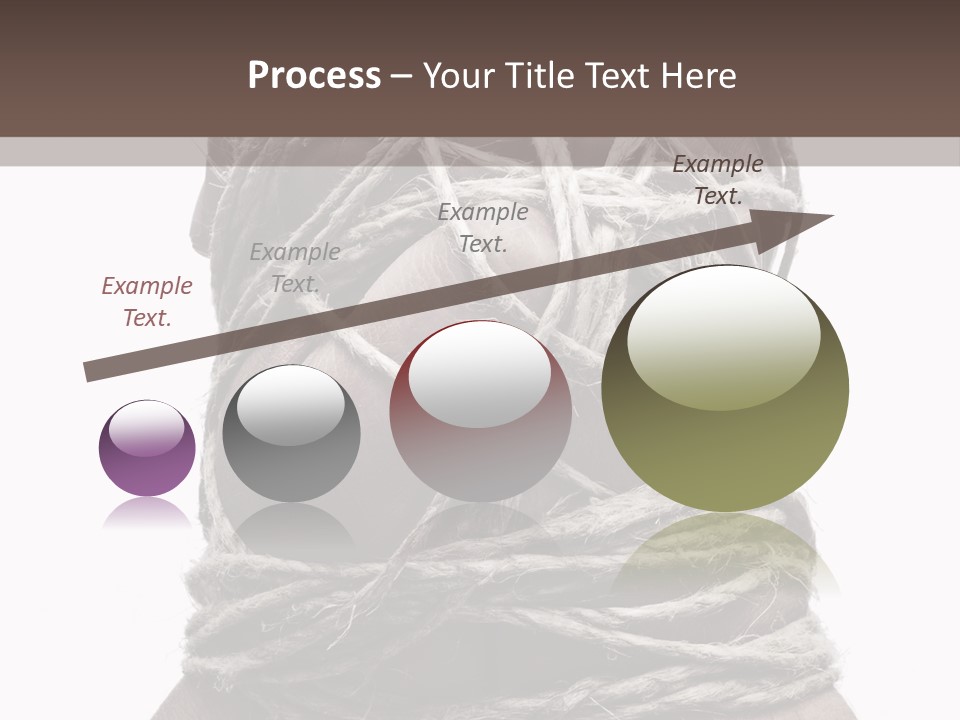 Tied Hands PowerPoint Template