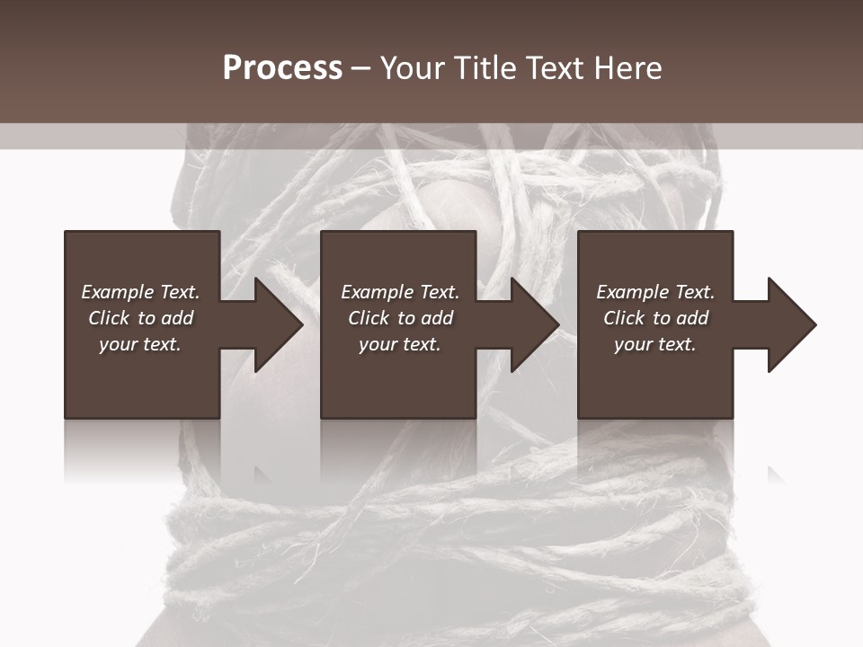 Tied Hands PowerPoint Template