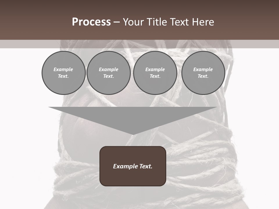 Tied Hands PowerPoint Template