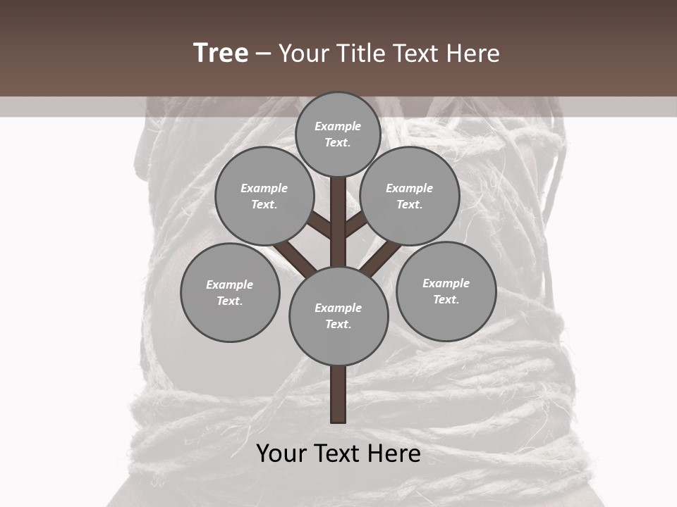 Tied Hands PowerPoint Template
