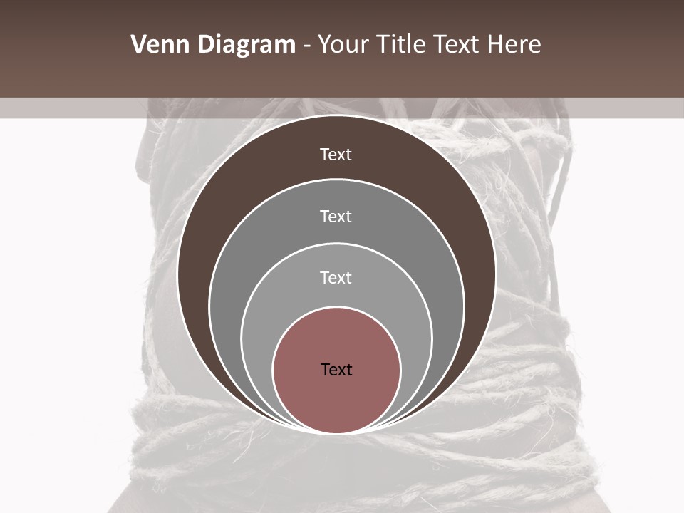 Tied Hands PowerPoint Template