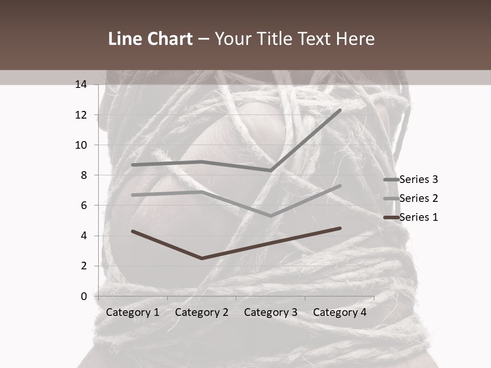 Tied Hands PowerPoint Template