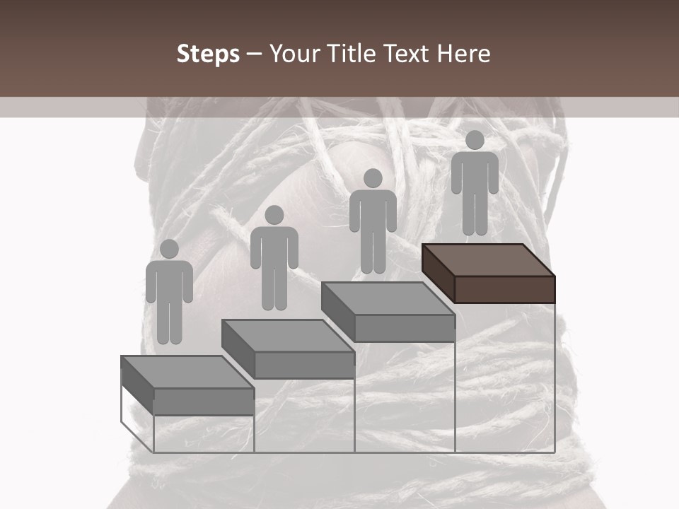 Tied Hands PowerPoint Template