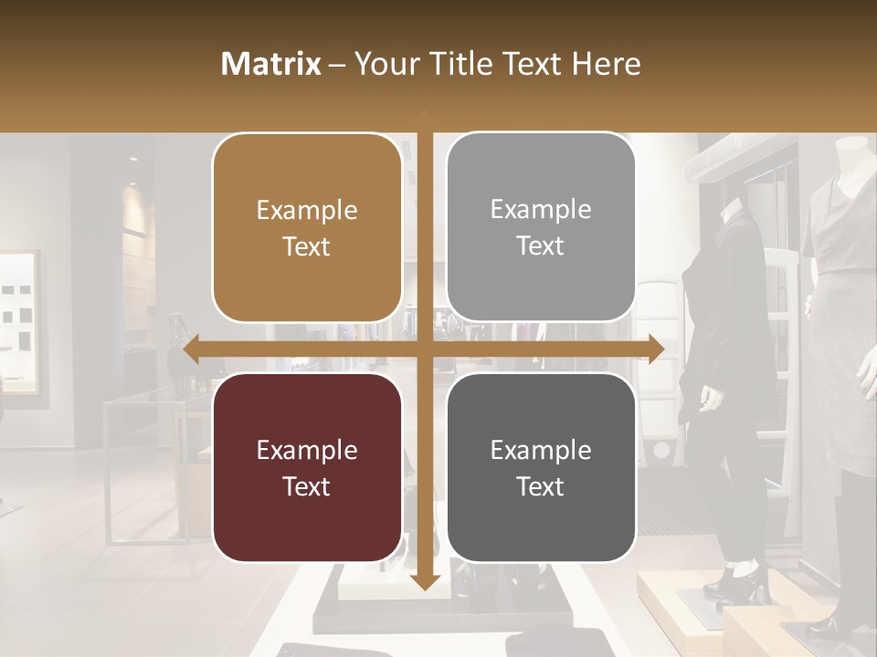 Clothing Boutique PowerPoint Template