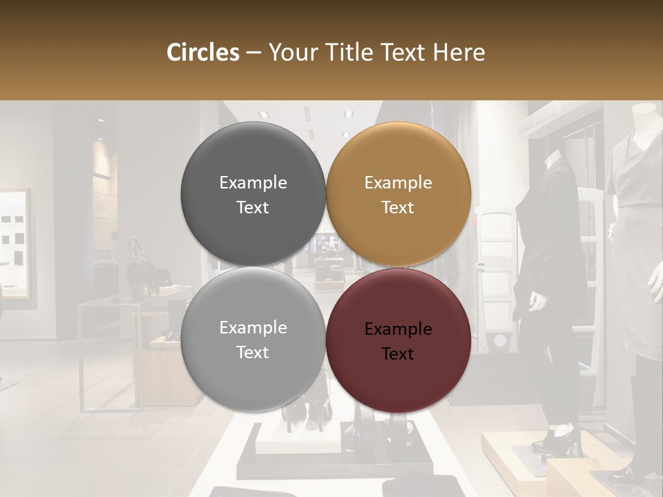 Clothing Boutique PowerPoint Template