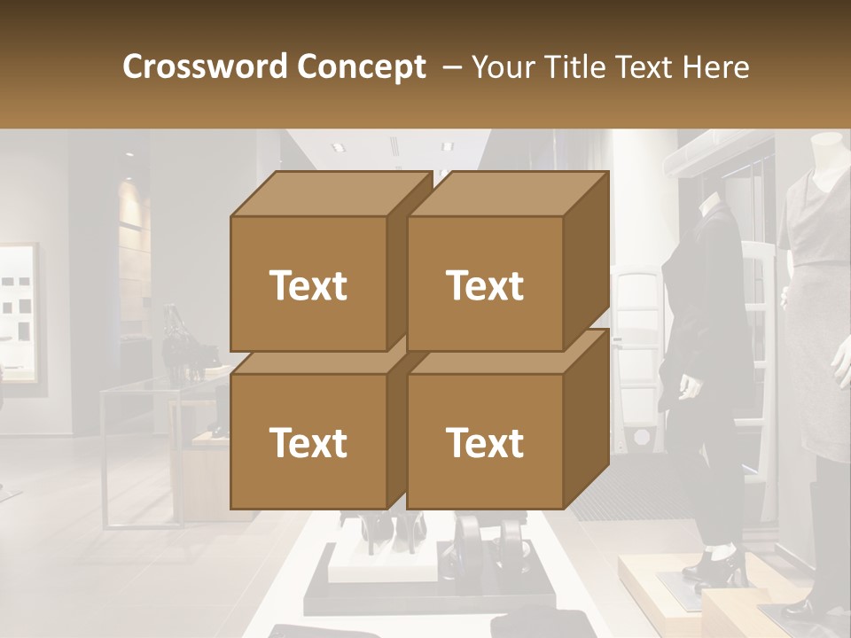 Clothing Boutique PowerPoint Template