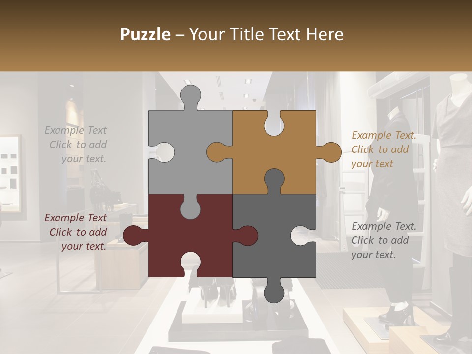 Clothing Boutique PowerPoint Template