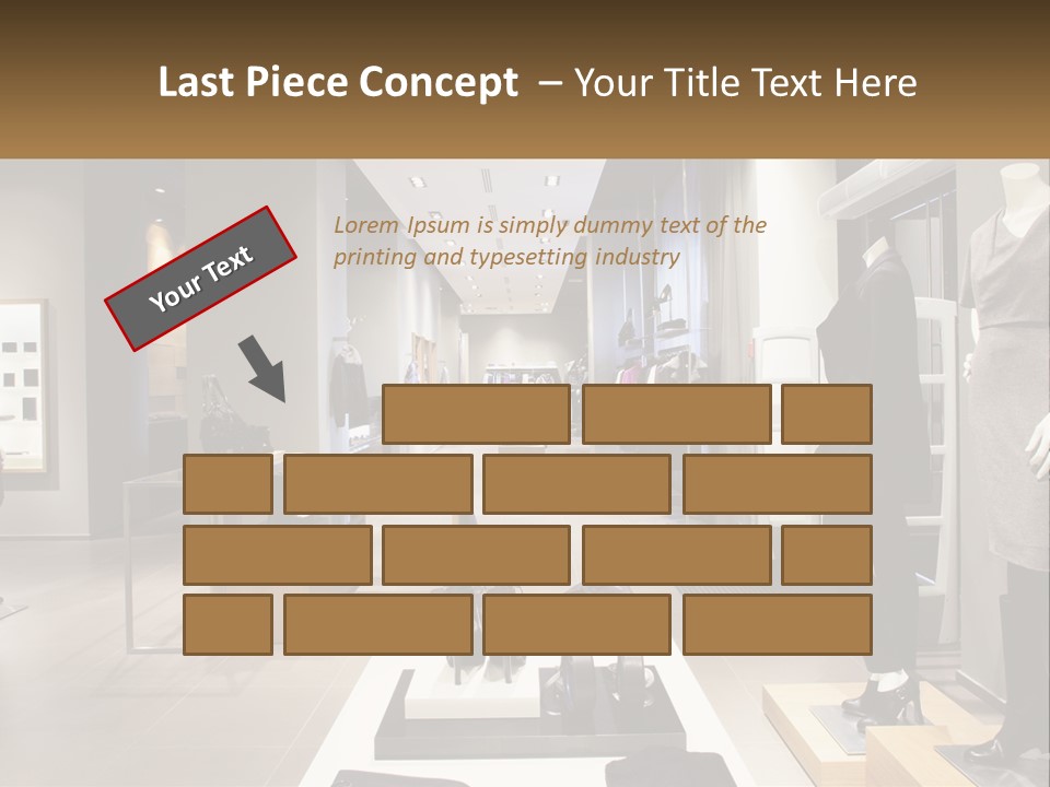 Clothing Boutique PowerPoint Template