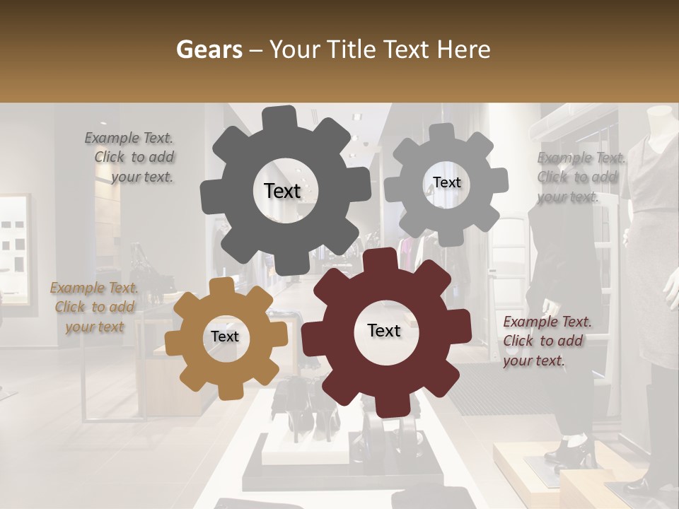 Clothing Boutique PowerPoint Template