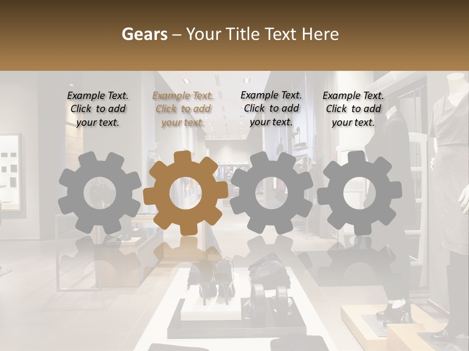 Clothing Boutique PowerPoint Template