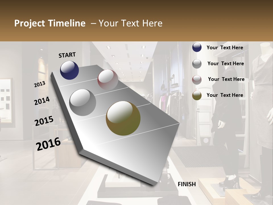 Clothing Boutique PowerPoint Template