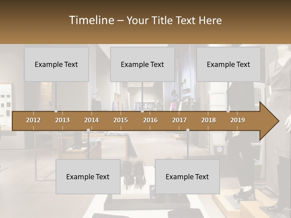 Clothing Boutique PowerPoint Template