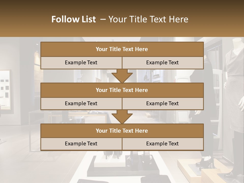Clothing Boutique PowerPoint Template