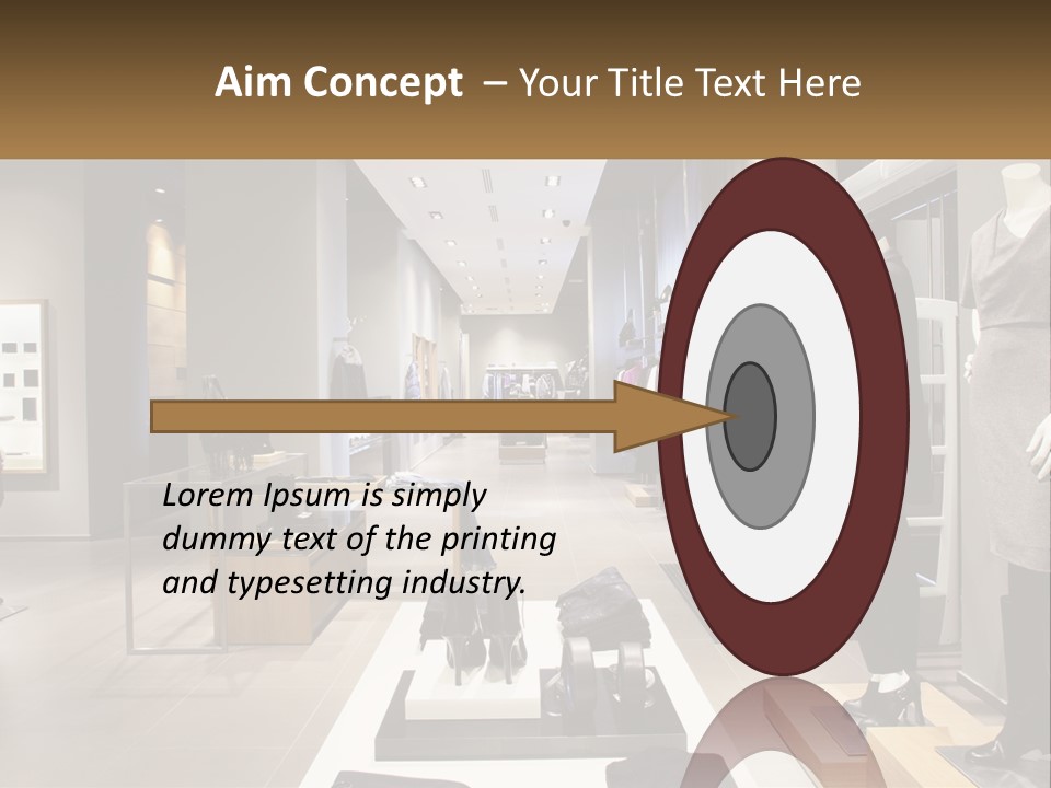 Clothing Boutique PowerPoint Template