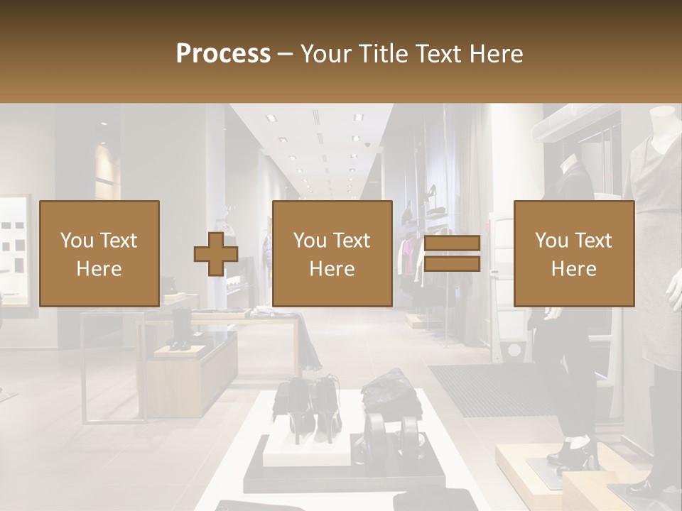 Clothing Boutique PowerPoint Template