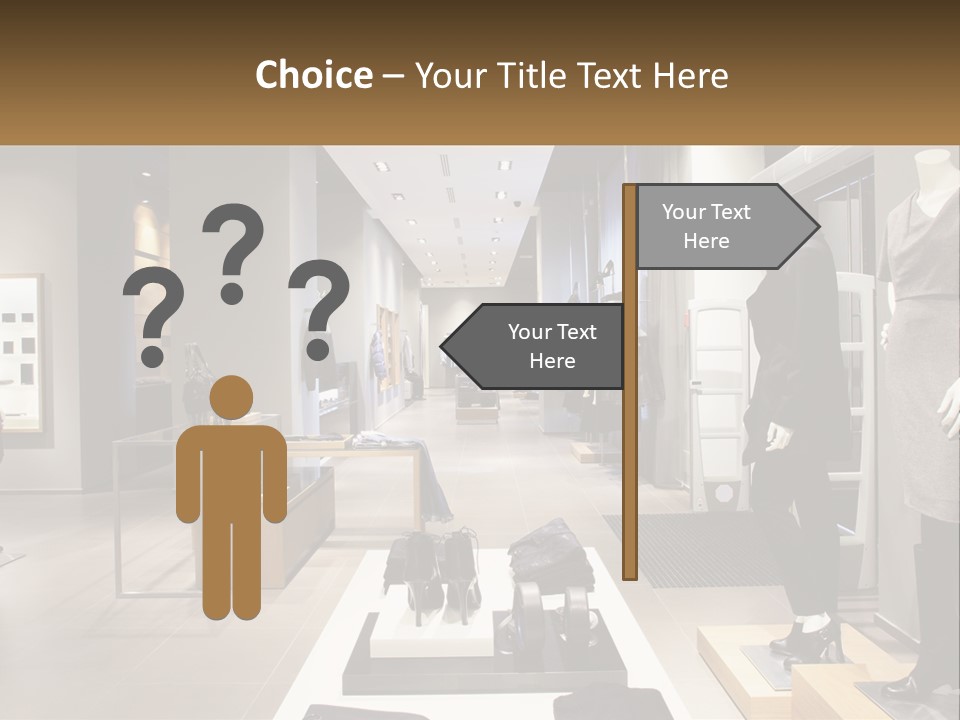 Clothing Boutique PowerPoint Template