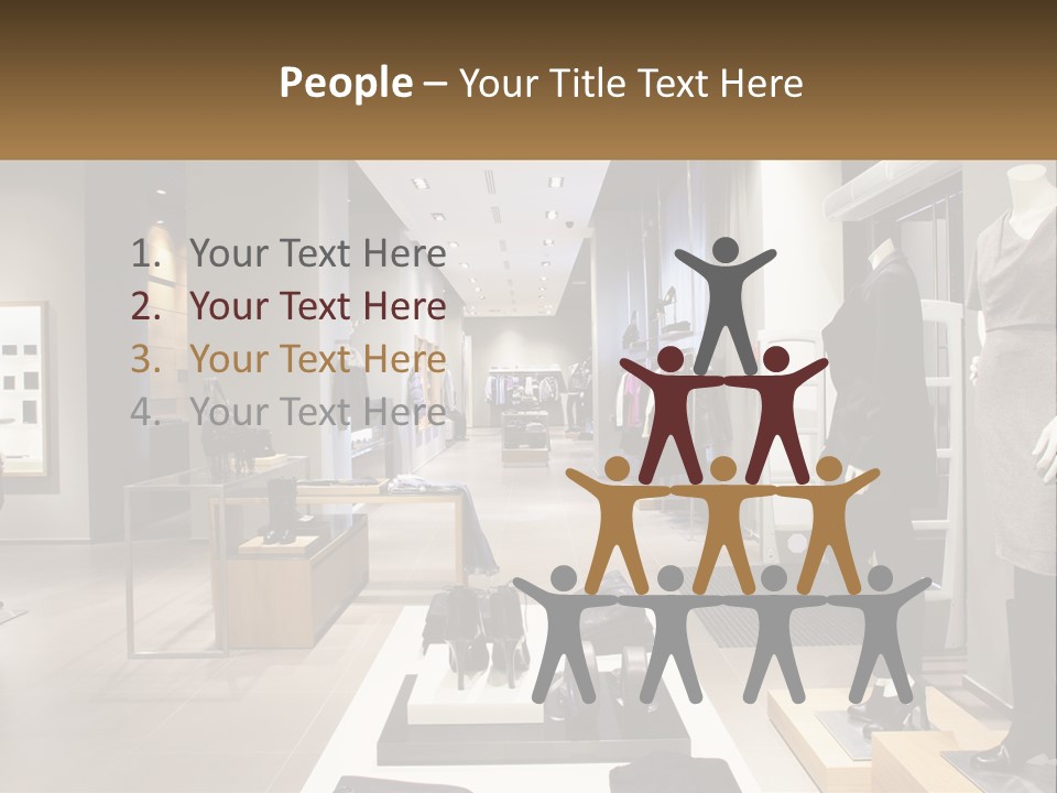 Clothing Boutique PowerPoint Template