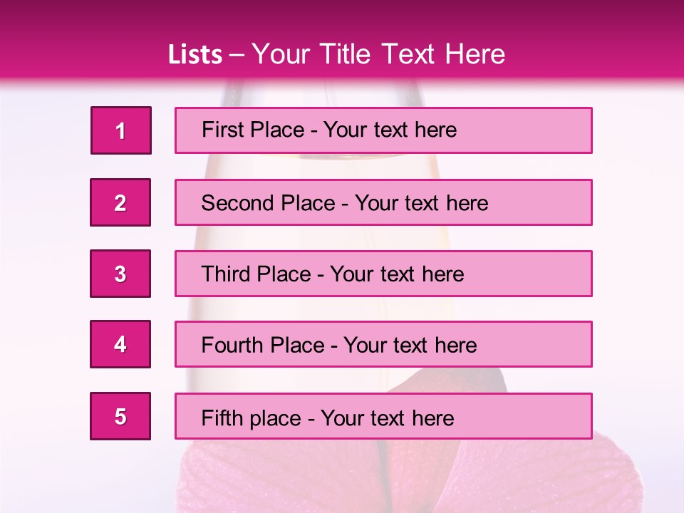 Perfumes PowerPoint Template