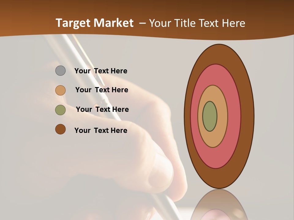 Write Text With A Pen PowerPoint Template