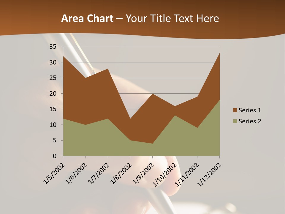 Write Text With A Pen PowerPoint Template