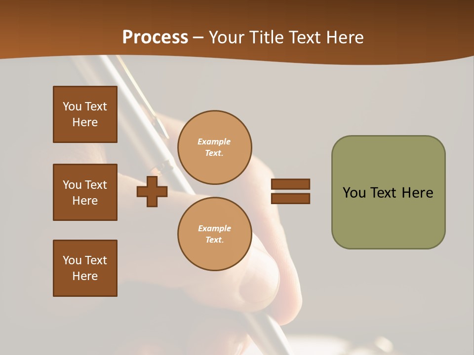 Write Text With A Pen PowerPoint Template