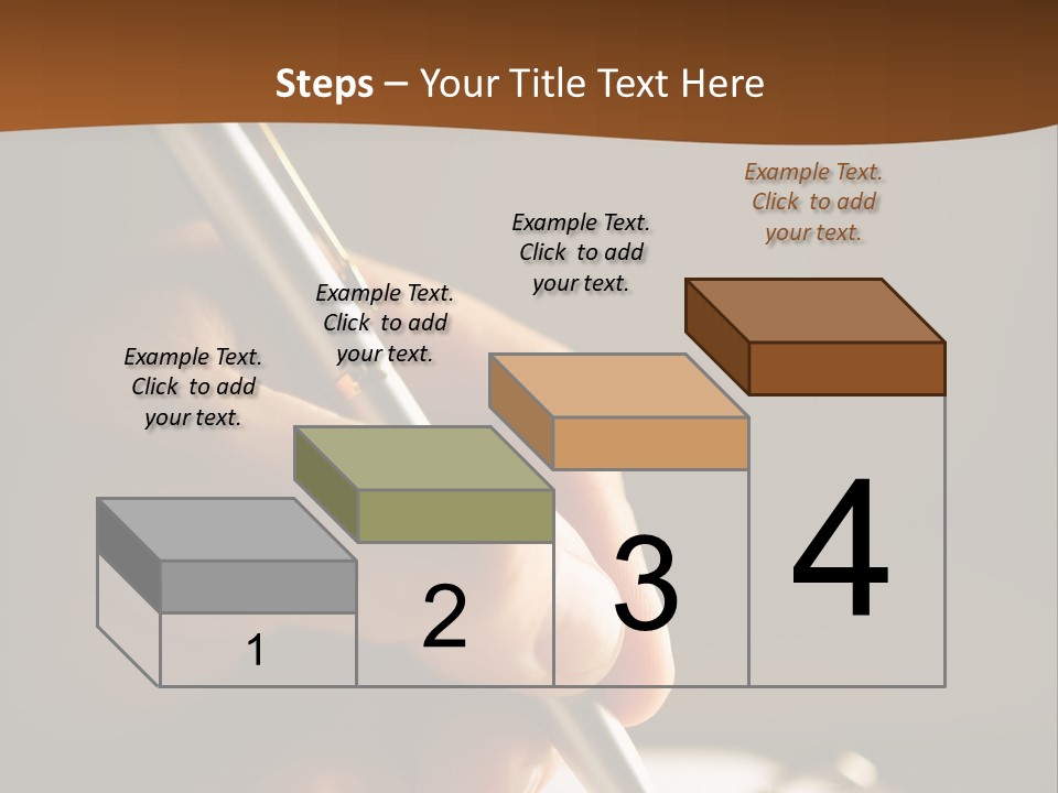 Write Text With A Pen PowerPoint Template