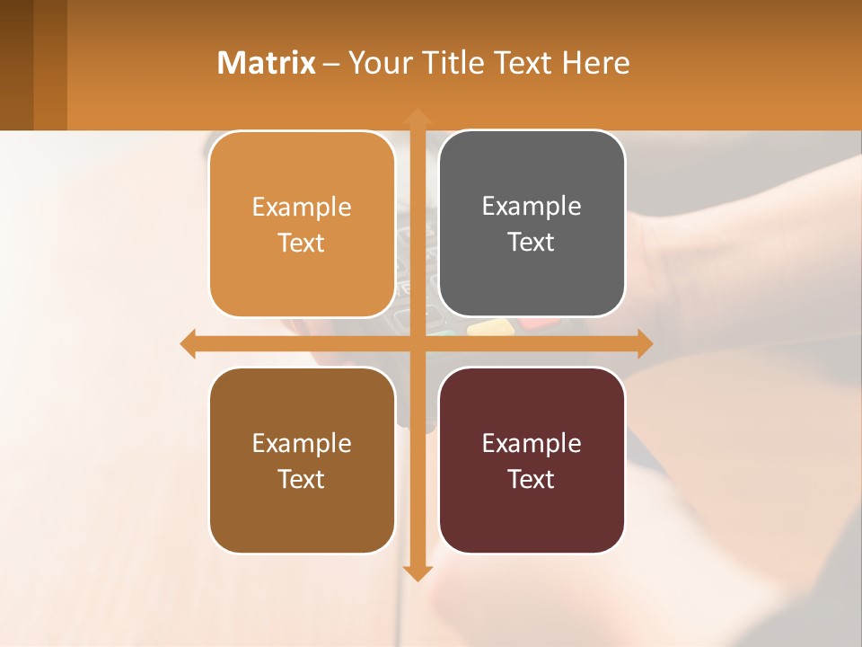 Terminal For Card Payment PowerPoint Template