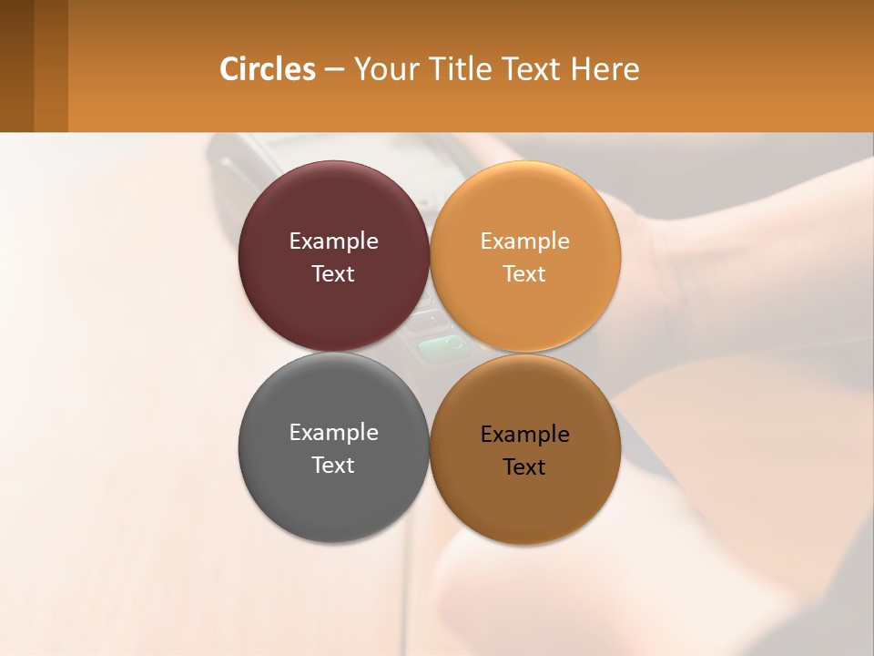 Terminal For Card Payment PowerPoint Template