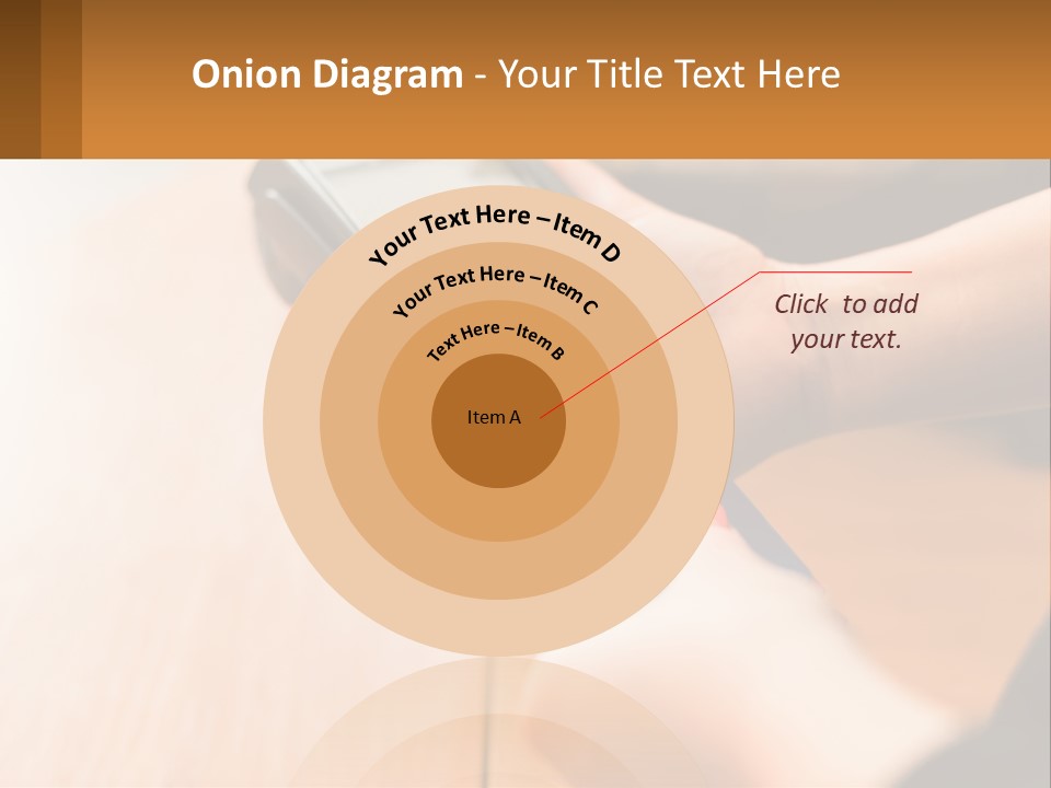 Terminal For Card Payment PowerPoint Template
