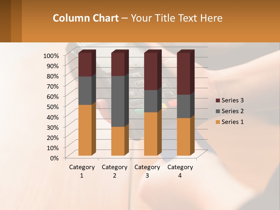 Terminal For Card Payment PowerPoint Template