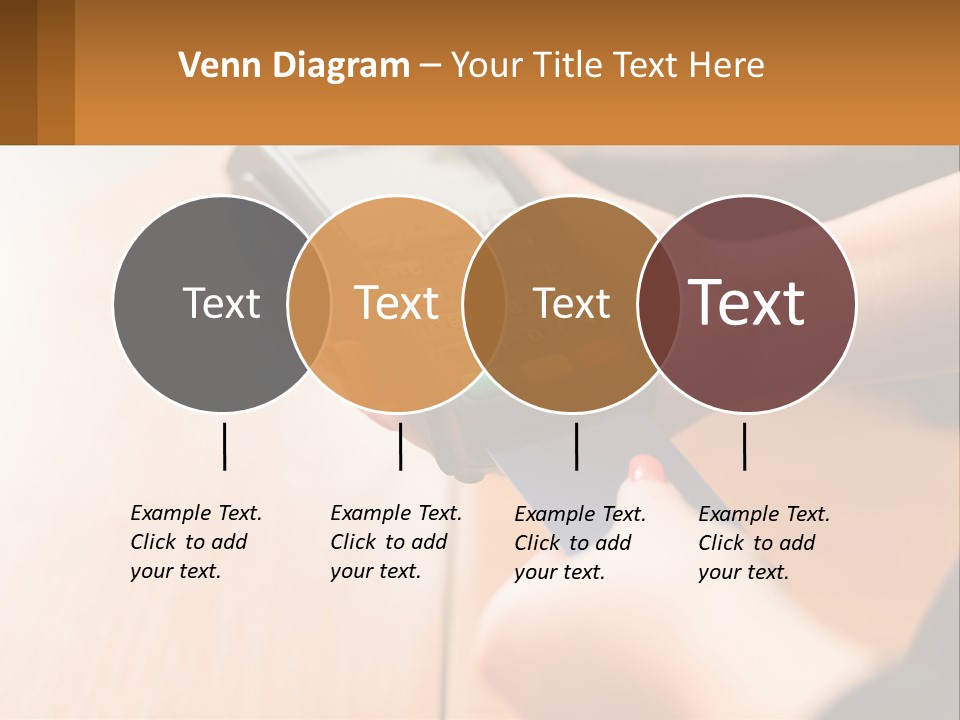 Terminal For Card Payment PowerPoint Template