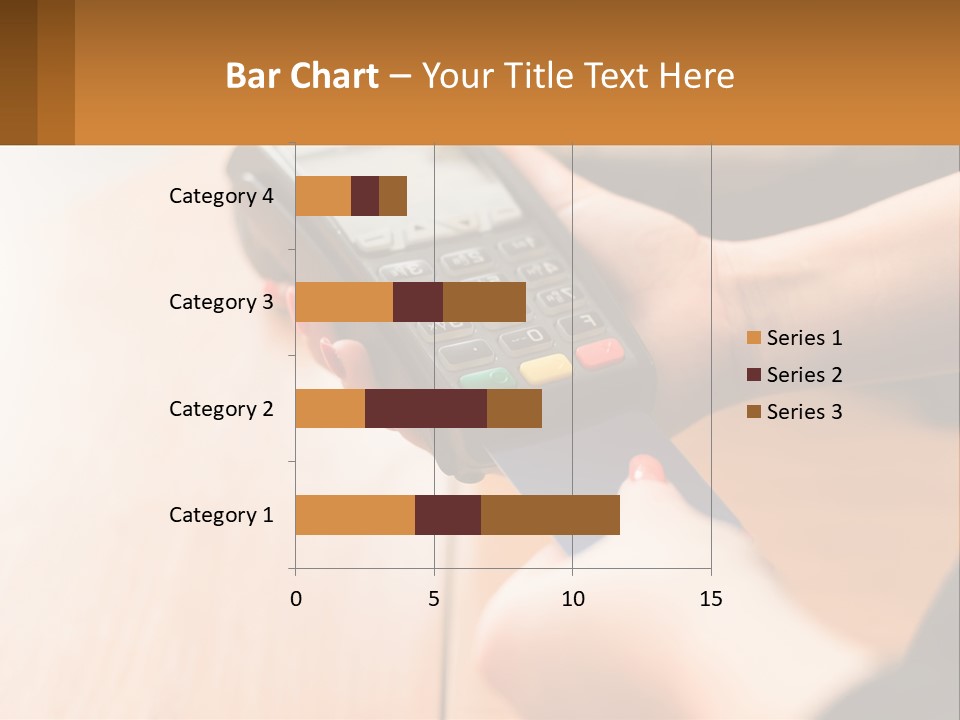 Terminal For Card Payment PowerPoint Template