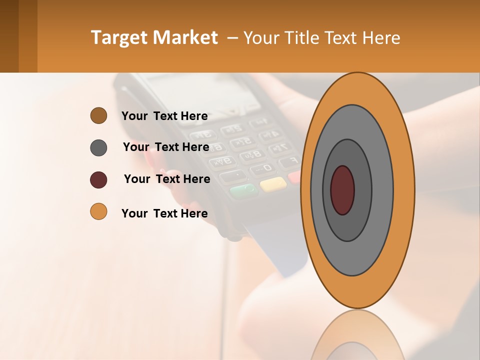 Terminal For Card Payment PowerPoint Template