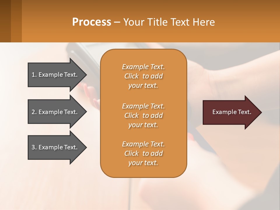 Terminal For Card Payment PowerPoint Template