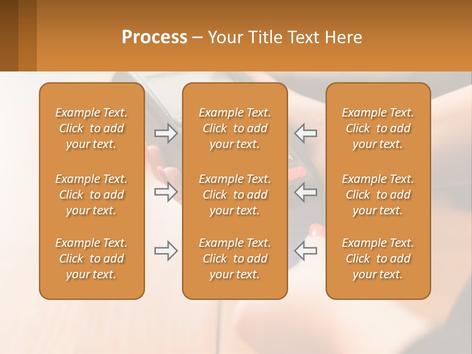Terminal For Card Payment PowerPoint Template