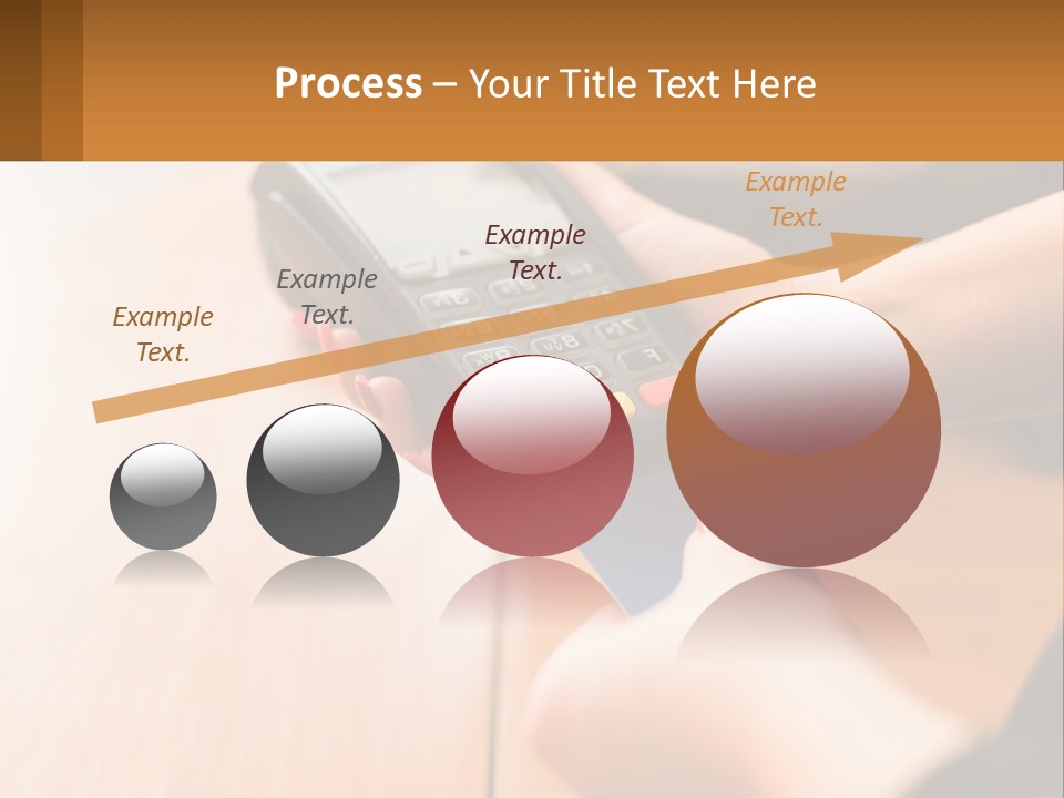 Terminal For Card Payment PowerPoint Template